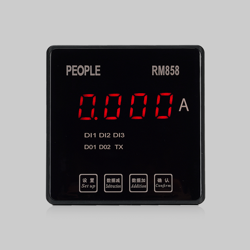 人民电器RM858AI/AV/DI/DV-□系列单相数显电流、电压表 