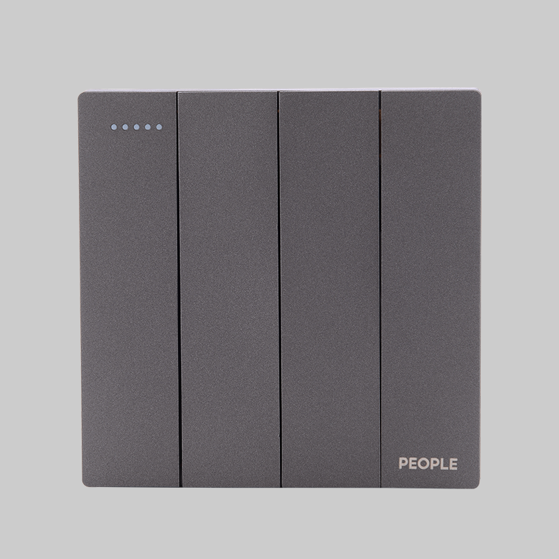 人民电器四开开关(R86H5) 