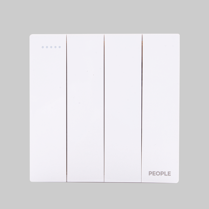 人民电器四开开关(R86H5) 