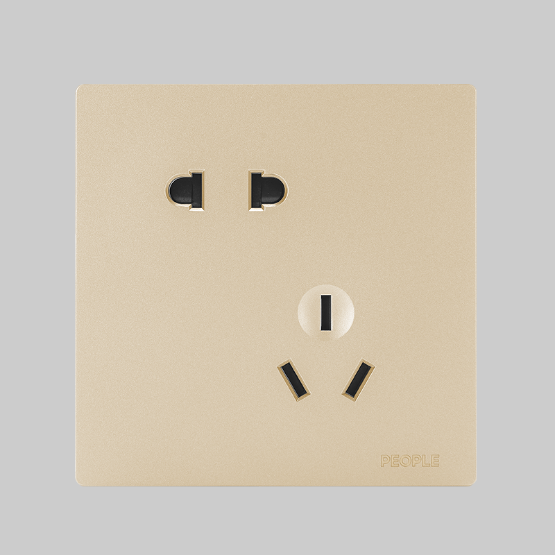 人民电器，人民电器集团，人民电器集团有限公司，中国人民电器，斜五孔插座(R86H5)